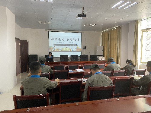 湯凌杰：龍巖分公司團支部開展“回顧黨�?書香飄揚”主題團日活動~1.jpg